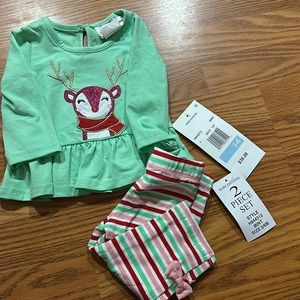 2 piece set Christmas! Brand new.